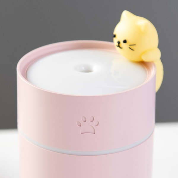 Isınan Kedi Mini USB Sessiz Hava Nemlendiricisi - 3